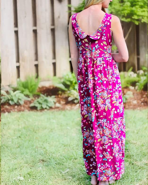 Women's Molly Scoop Back Top Dress & Maxi Collaboration with Sew ...
