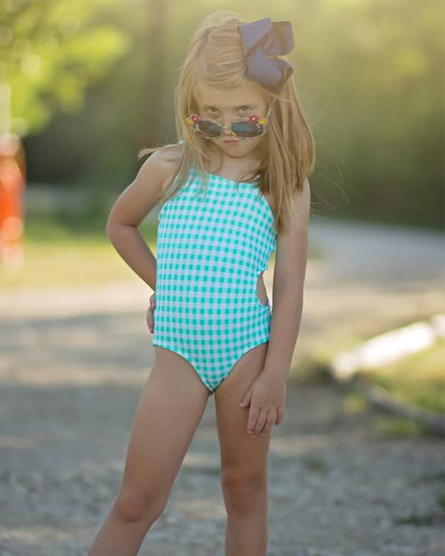 Harbor's Flutter Back Swimsuit. Downloadable PDF Sewing Pattern Girl's and  Toddler Sizes 2t-12.