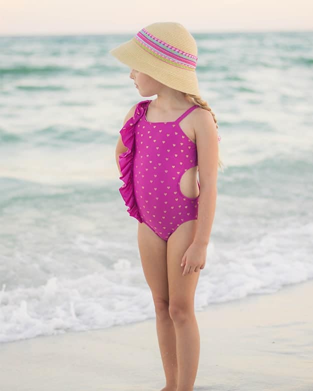 Harbor's Flutter Back Swimsuit. Downloadable PDF Sewing Pattern Girl's and  Toddler Sizes 2t-12. - The Simple Life