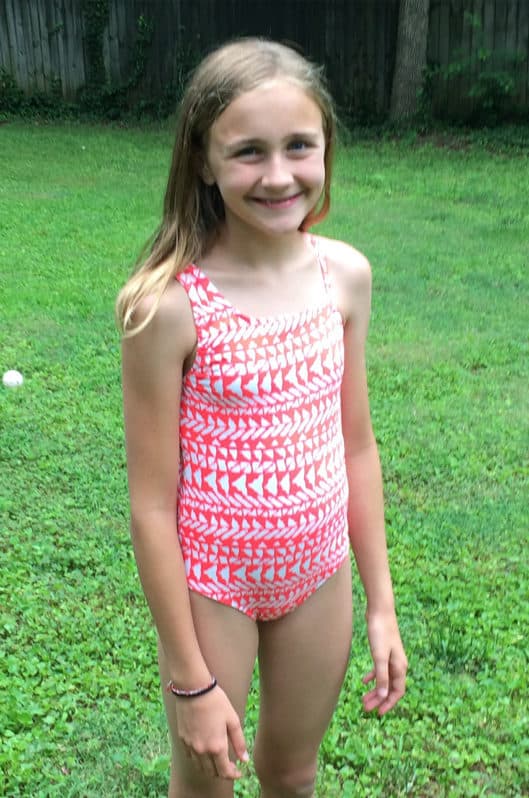 Lorelei's Flutter Side Cut-Out Swimsuit {Tester Round Up} - The Simple Life