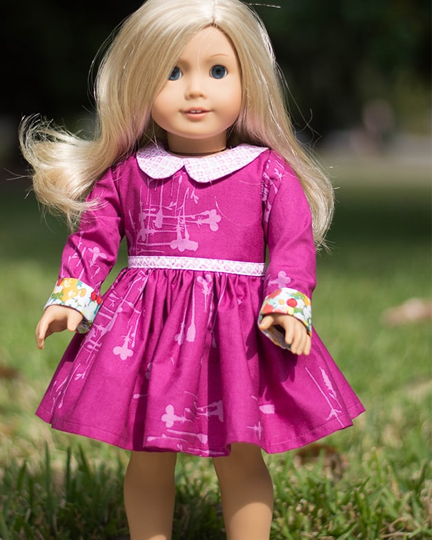 Dolly Wendy. PDF downloadable sewing pattern for dolls American Girl ...