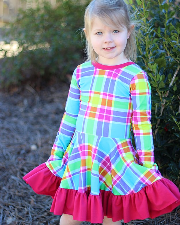 Lydia’s Circle Skirt Add-On. Downloadable PDF Sewing Pattern for Girls ...