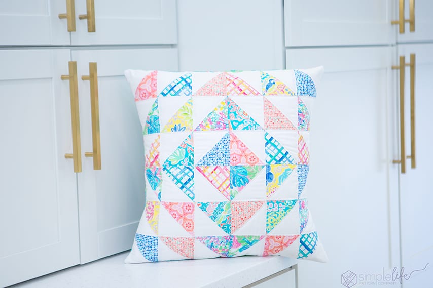 Trinity Quilted Pillow Quilt Pattern Download