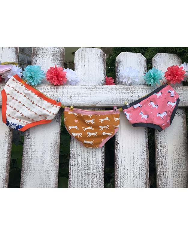 Pixie's Panties. Downloadable PDF Sewing Pattern for Toddler and Girl Sizes  2T to 12. - The Simple Life