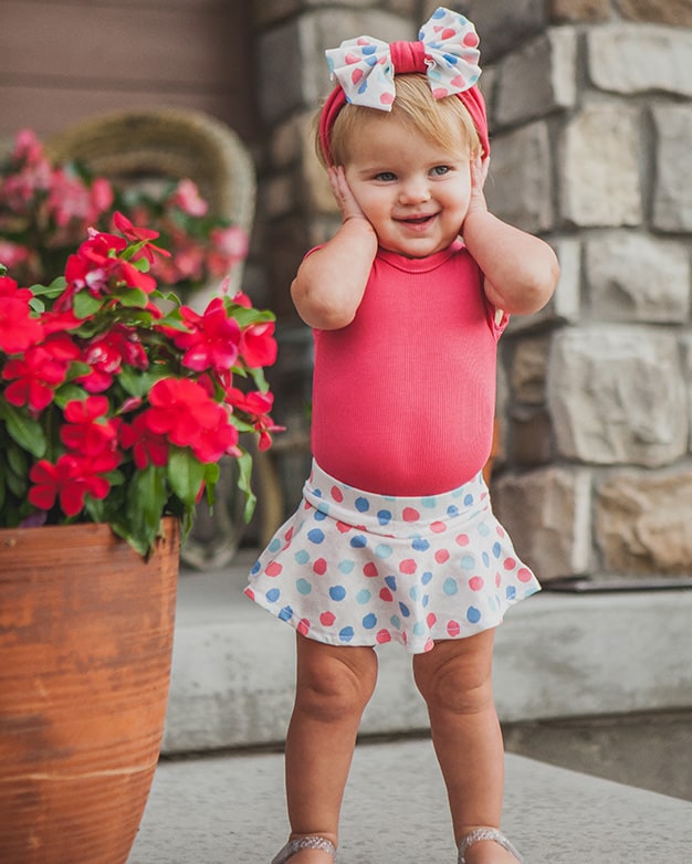 Baby Roxie's Skirted Leggings. Downloadable PDF Sewing Pattern for ...
