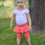 Baby Roxie's Skirted Leggings. Downloadable PDF Sewing Pattern for ...
