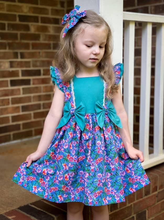 Geneva's Vintage Bow Dress {Tester Round Up} - The Simple Life