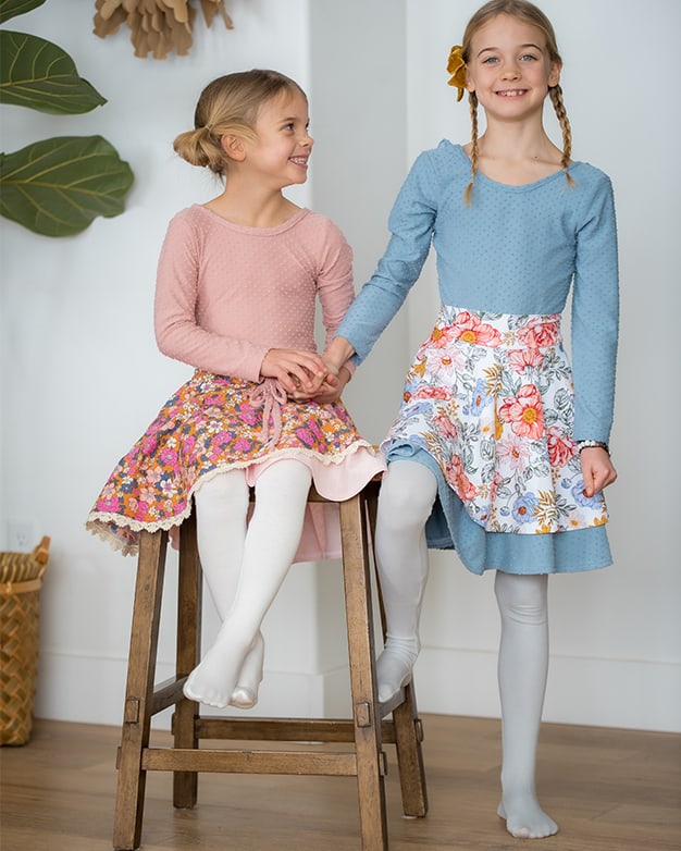 Maggie's High Waisted Shorts Downloadable PDF Sewing Pattern for Girls and  Toddler Sizes 2T-12